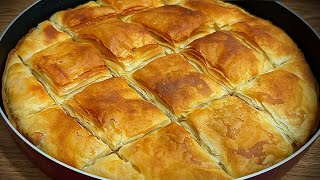 SADECE 2 BEZE İLE KAT KAT ÇITIR ÇITIR İNCECİK BÖREK TARİFİ💯BÖREK TARİFLERİ