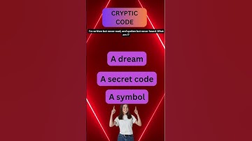 Crack the Code: Unraveling an Intriguing Riddle | Cryptic Code Challenge  #riddles #snappuzzles