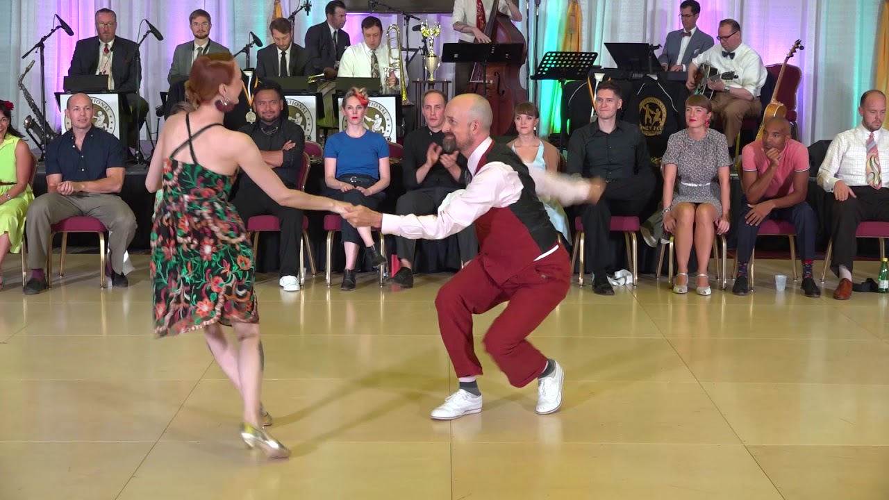 2nd Place: ILHC 2018 - Invitational Lindy Hop Draw - Kevin St. Laurent & Pamela Gaizutyte