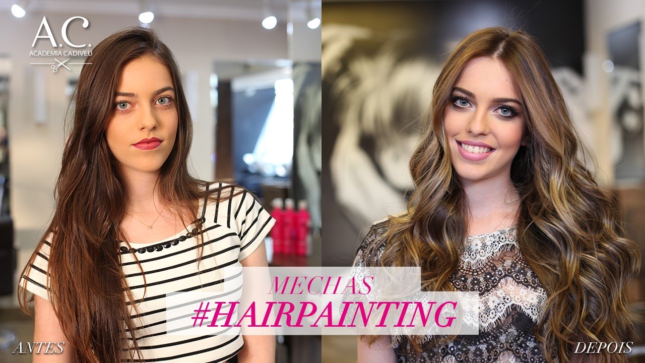 COMO FAZER MECHAS AO AR LIVRE HAIR  PAINTING