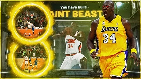 DOMINATES Just Like SHAQ! Making My OP Shaq (Paint Beast) Build! Best Paint Beast Build In NBA 2k20