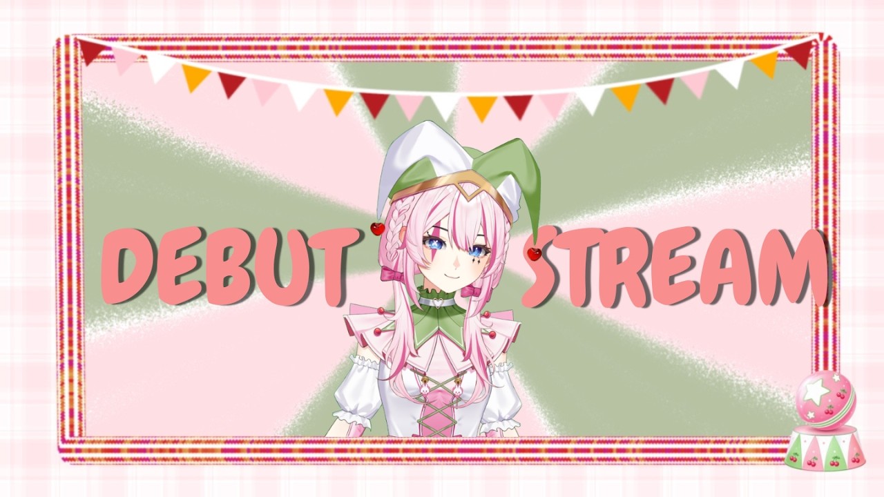 ♧ DEBUT STREAM ♧  HELLO~ ! it's me your lovely clown, Azka! 【Vtuber Indonesia】