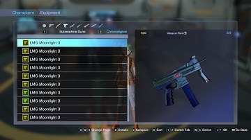 LMG Moonlight 3 Farm - Sword Art Online Fatal Bullet