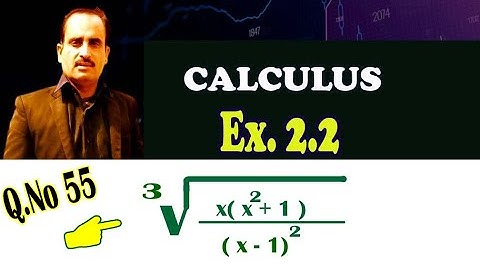 B.Sc/ADS Calculus, Exercise 2.2 (Q.No 55)