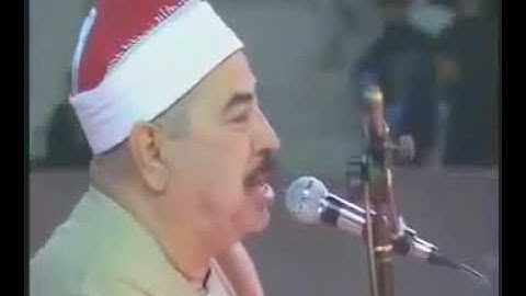 سورة القدر | تلاوة مرئية يخشع لها القلب من تسجيلات الشيخ محمد محمود الطبلاوي من تركيا 2006