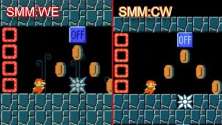 SMM:WE - SMMCW - Comparación del Speedrun Largo pero Divertido