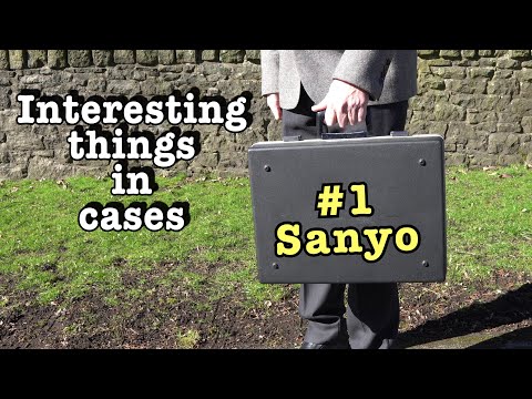 Interesting things in cases #1 : Sanyo G-2615N