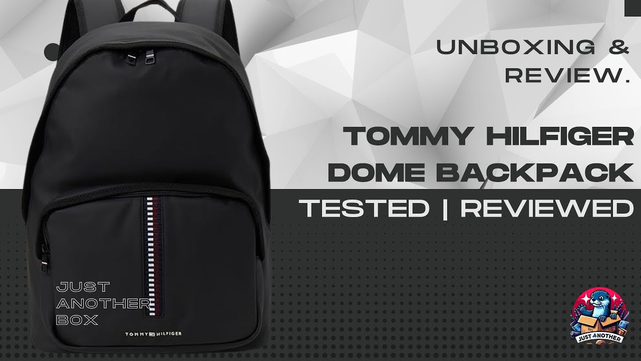 Tommy Hilfiger Dome Backpack – Stylish & Practical Laptop 