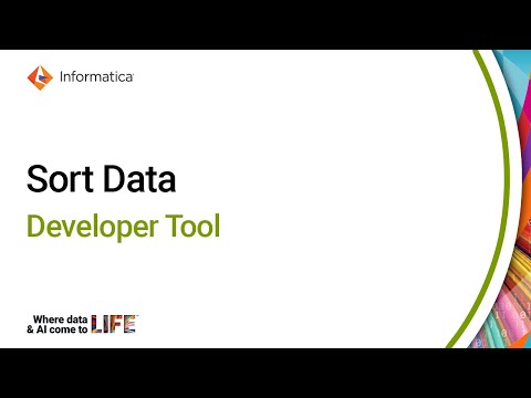 Sort Data - H2L video