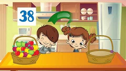 Resta con dos cifras en el Tablero Posicional para niños