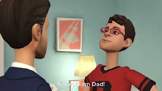 Dinner Time: Interrupted #paul #vicky #jonesfamily #crazycatlady #comedy #funny #humor #plotagon #pl
