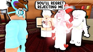 My CREEPY EX-GIRLFRIEND Invited Her FRIENDS To TEAM On ME, And THIS HAPPENED... (Murder Mystery 2) screenshot 5