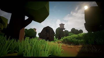 UE4 Modular Building: Barn
