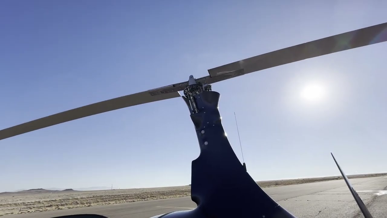 First time flying in a gyrocopter!