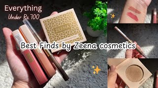 Best Makeup Products By Zeena Cosmetics Most Affordable Products