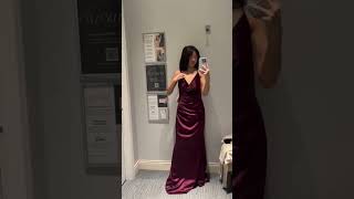 FINDING A BRIDESMAID DRESS | mini vlog screenshot 2