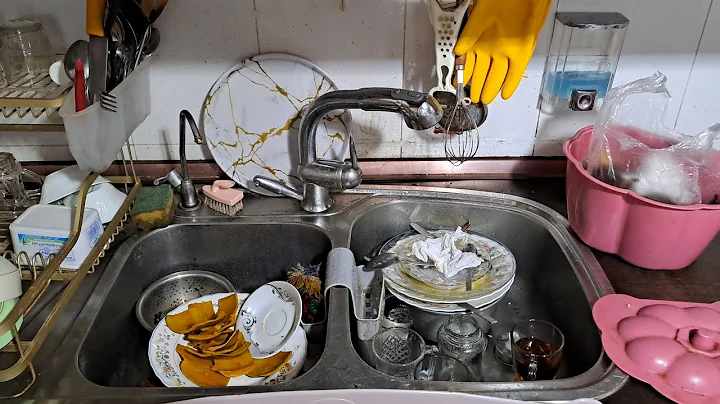 Dishwashing ASMR & Sink Shine | Relaxing Water Sounds + Deep Clean 🫧🧼✨