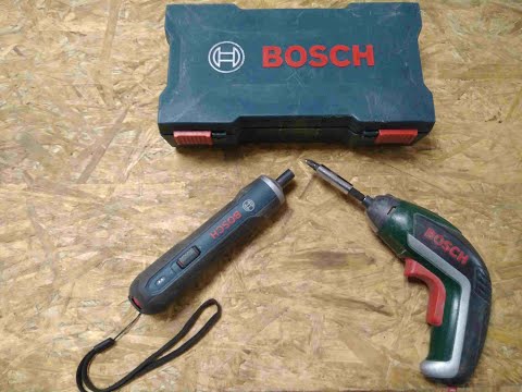 Аккумуляторные отвертки Bosch. Какую выбрать.