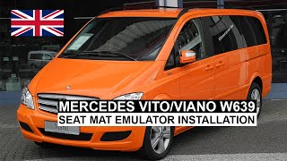 [EN] Mercedes Vito/Viano W639 seat mat emulator installation  remove SRS Airbag Component B48 fault