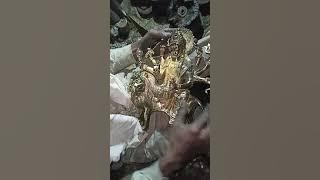 How to Polish Brass Statue- Brass statue polishing process/ Brass Durga Statue