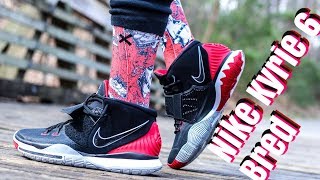 NIKE KYRIE 6 BRED REVIEW \u0026 ON FEET 