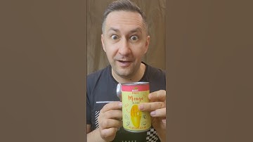 No can opener? Use a spoon! 😲 #syhacks #funny #lifehacks #diy #vilar #challenge