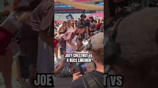 THE GOAT TAKES ON THE BUCS #foodchallenge #eatingchallenge #sports #shorts