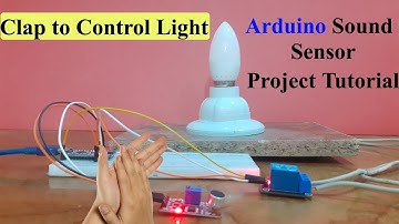 How to Make a Clap-Activated Light with Arduino & Sound Sensor