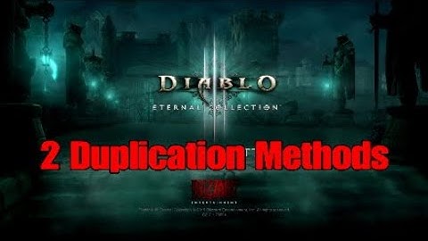 Diablo 3 Duplication Glitch Tutorial