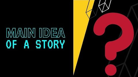 learning about main idea (flocabulary)