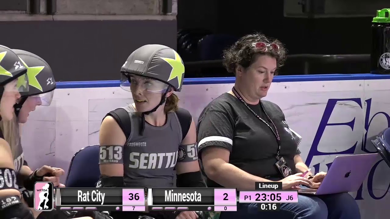 Minnesota vs Rat City - 2019 International WFTDA Playoffs: Seattle Game 2