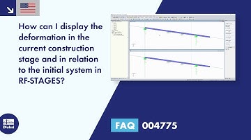 [EN] FAQ 004775 | How can I display the deformation in the current construction stage and in rela...