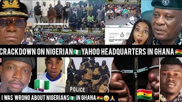 BREAKING‼️GHANA🇬🇭IMIGRATION LAUNCH A BRUTAL🔥CRACKDOWN ON NIGERIAN🇳🇬SCAMMERS😳