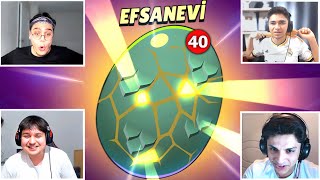 Youtuberlarla Efsanevi̇ Yumurta Açtikbrawl Stars