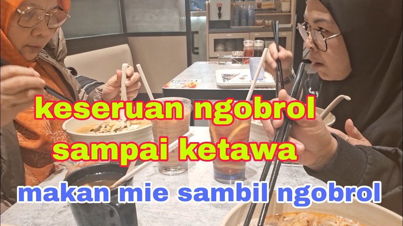 KESERUAN NGOBROL SHARE PENGALAMAN TKW HONGKONG MAKAN MIE || INILAH BHINNEKA TUNGGAL IKA BEDA DAERAH