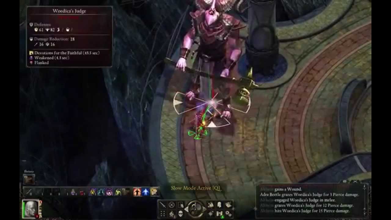 Pillars of Eternity Triple Crown Solo, Last Boss (Monk) YouTube