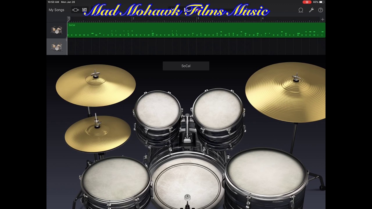 So you want to pan your Drums in Garageband for IOS YouTube