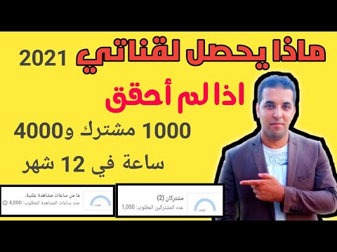 ماذا يحصل لقناتي إن لم أحقق شروط تحقيق الدخل في 12 شهر هل أخسر المشاهدات وتحذف القناة 2021