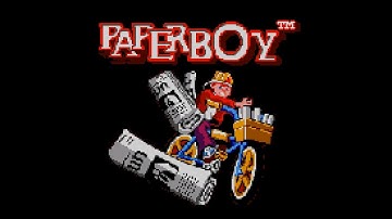 Paperboy (Game Gear 60Hz) - Intro / Attract Mode