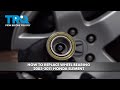 How to Replace Wheel Bearing 2003-2011 Honda Element