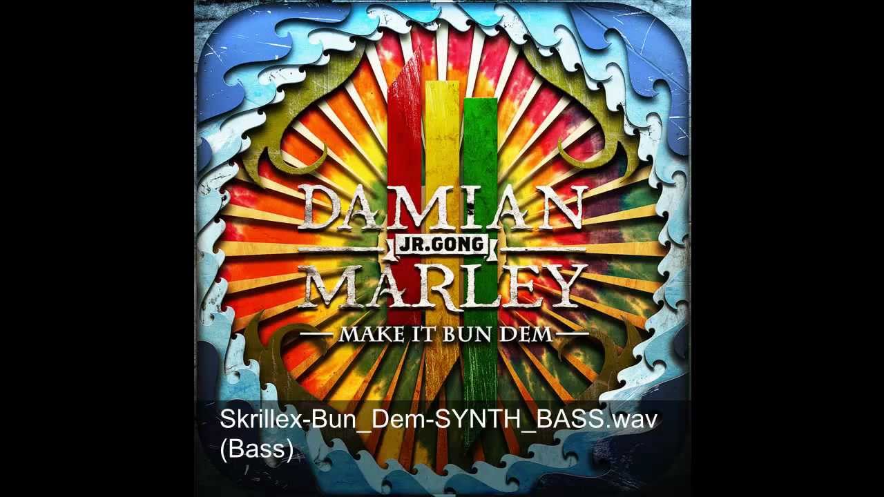 OFFICIAL STEMS - Skrillex - Make It Bun Dem ft. Damian Marley
