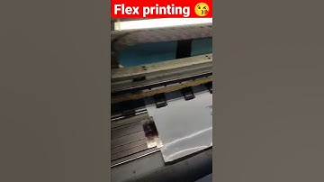 flex printing machine #shorts #flexmachine