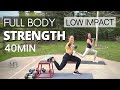 Full Body Dumbbell Workout | at Home Low Impact | Strength Training for Women