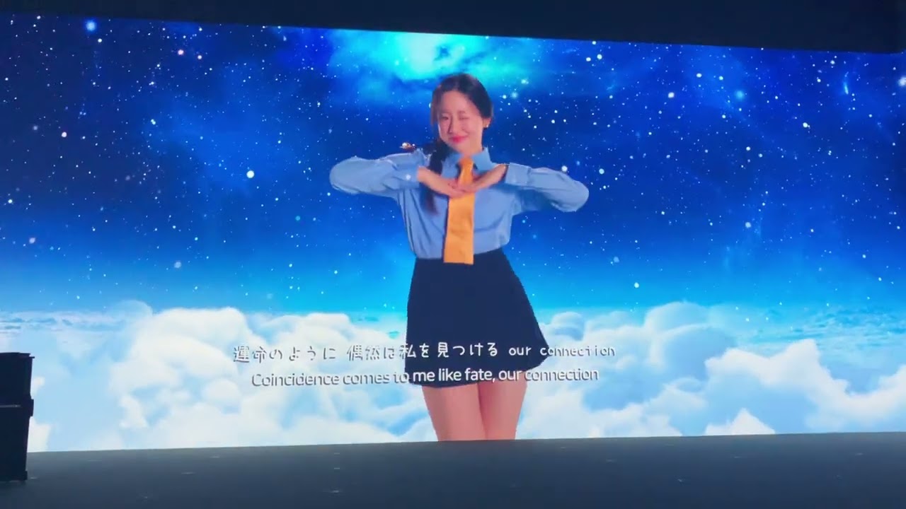 【急に踊るよ】韓国パビリオン 韓国JKのやたらキレの良いダンス【大阪関西万博】