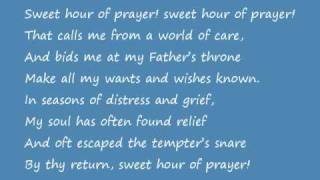 Sweet Hour of Prayer chords