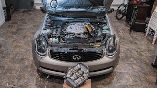 Motordyne Plenum Spacer and MREV 2 Install - Infiniti G35