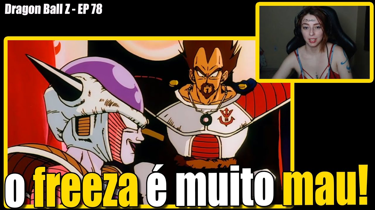 catia reagindo a GOKU CHEGA EM NAMEKUZEI (DRAGON BALL Z EP 66) 