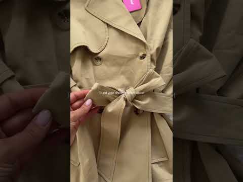 Edikted Beige trench jacket
