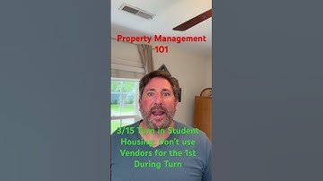 Turn in Student Housing 3/15 Episode of the Series|| Property Management 101|| #shorts