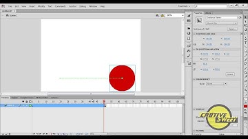 Flash CS6 Tutorial: How to Motion Tween